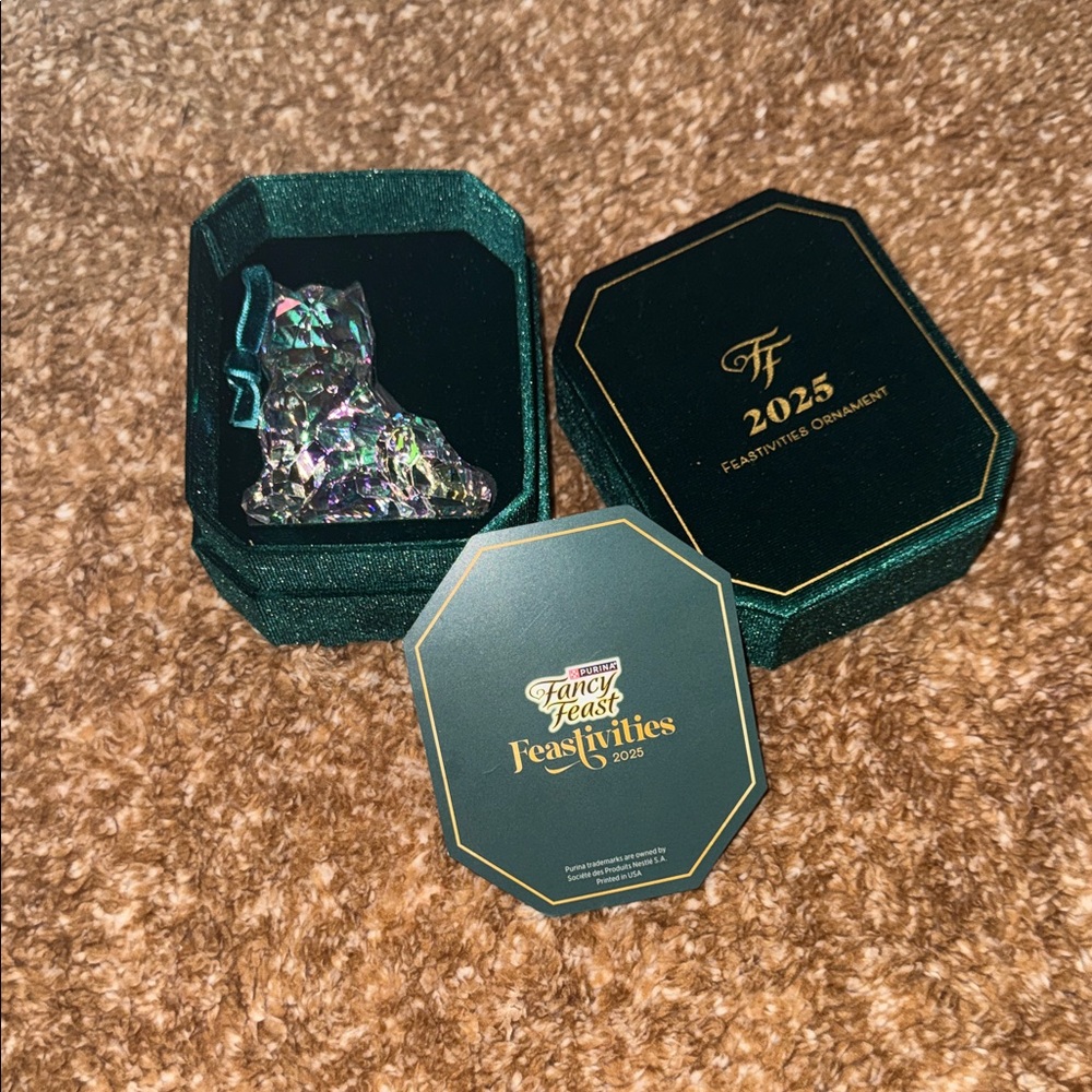 Fancy Feast Cat Ornament 2025
